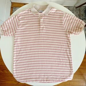 Brooks Brothers Soft Cotton Stripe Polo Shirt Men’s Size Large